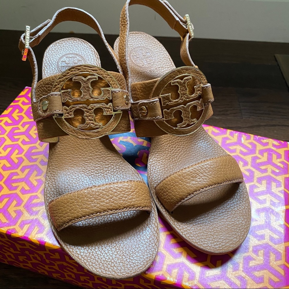 Tory Burch Mid Wedge Sandals